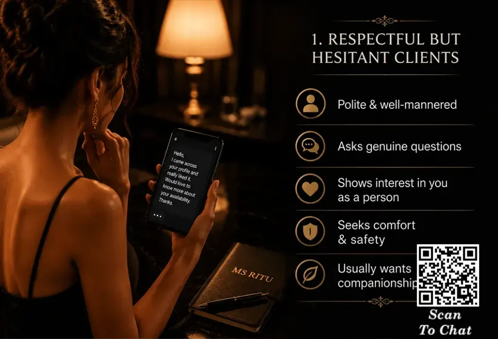 Respectful Escort Clients Delhi